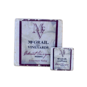 Coasters with McGrail Logo